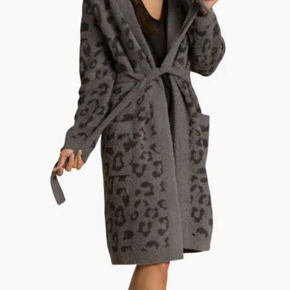 Barefoot Dreams CozyChic® Women's Barefoot In The Wild® Robe Size M - Picture 1 of 8